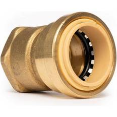 Hydropresses Quickfitting QUICKFITTING 1 in. Push-to-Connect x FIP Brass Adapter Fitting