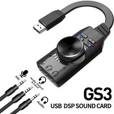 Sound Cards YiLBX Virtual 7.1-Channel USB 2.0 Converter Mac