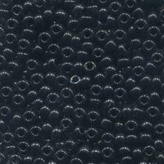 Miyuki Round Seed Bead Size 6/0 20 Gram Tube Opaque Black