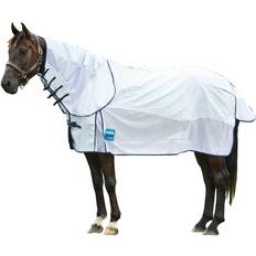 Horse Rugs Kool Coat Airstream Detach-A-Neck Fly Sheet White