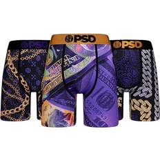 PSD Men's Rich Drip 3-Pack Boxer Briefs, Multi, XXL, Multi | Rich Drip 3pk,  XX-Large