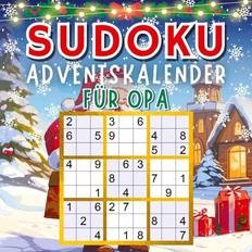 Bücher Sudoku Adventskalender 2023 für Opa Weihnachtsgeschenke für Opa