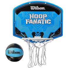 Outdoors Basketball Sets Wilson Hoop Fanatic Mini Basketball Kit Ring, Net & Ball Set