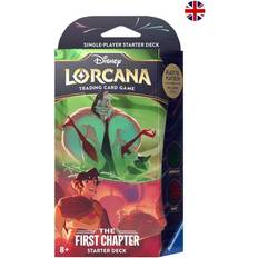  Ravensburger Disney Lorcana: The First Chapter TCG Starter Deck  Sapphire & Steel for Ages 8 and Up : Toys & Games