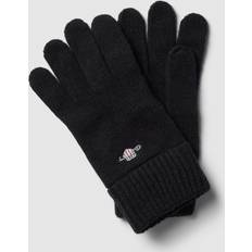 Gant Handschuhe Gant Herren Handschuhe mit Wolle schwarz universal