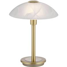 Paul Neuhaus Enova Matt Brass/White Bordlampe 28cm