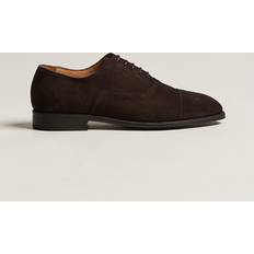 Myrqvist Äppelviken Oxford Dark Brown Suede Brun