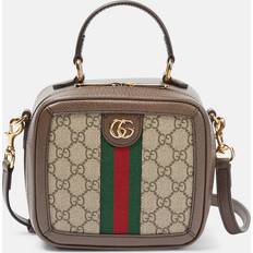 Gucci Taschen Gucci Schultertasche Ophidia Mini GG Braun Einheitsgröße