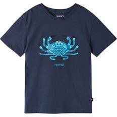 Reima Oberteile Reima T-Shirt AJATUS in navy pink