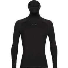 Herre - M - Pologensere Icebreaker Merino LS Roll Neck Herre