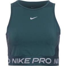 Nike Pro Dri-FIT Croptop Damen grün