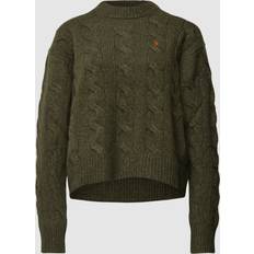 Polo Ralph Lauren Dame - Strikkegensere Polo Ralph Lauren Wool Jumper, Olive Marl