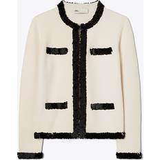 Tory Burch Jackets Tory Burch Kendra sequined wool-blend jacket multicoloured