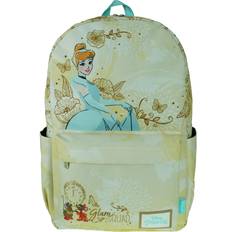 School Bags KBNL Disney Princess Cinderella Backpack 17 with Laptop Compartment for School Travel and Work