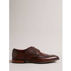 Ted Baker Derby Ted Baker Brown Markuse Brogue-detail Leather Derby Shoes Eur Men