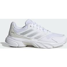 Adidas Schlägersportschuhe Adidas CourtJam Control Tennis Shoes Cloud White Silver Metallic Grey One