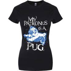 Overdeler Grindstore My Patronus Is Pug T-Shirt Black