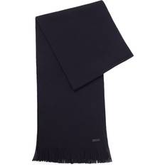 Blau - Herren Halstücher & Schals Boss Black Albas Wool-Knit Scarf