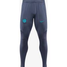 Bukser & Shorts Nike FC Barcelona Dri-FIT strikket fotbalbukse til herre tredjedrakt Blå