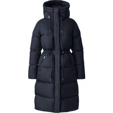 Mackage Ishani City Long Down Quilted Coat - Black