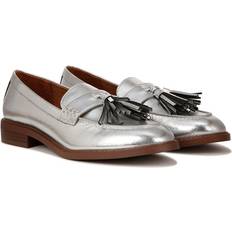 Silver - Women Loafers Franco Sarto Women's Carolynn Loafers Silver Synthetic
