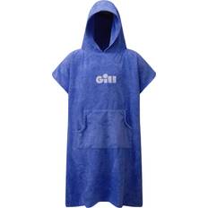 M Capes & Ponchos Gill 2023 Hooded Towel Changing Robe Poncho Blue