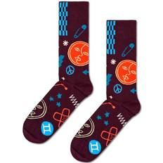 Røde - Unisex Sokker Happy Socks Zodiac Signs Gemini Strømper Mixed 41/46