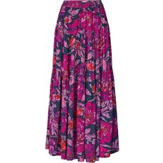 Skjørt Lollys Laundry Sunset Maxi Skirt, Purple