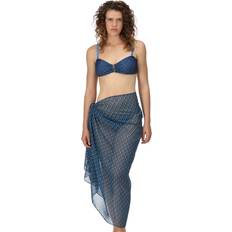 Blå - Dame Cover-Ups & Saronger Regatta Womens/Ladies Shalya Tile Sarong Navy One