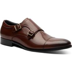 Monks Blake McKay Miles Monk Strap SlipOn Men's Brandy Slip-Ons Monk Strap