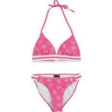 Dame - M Bikinisett Pink Floyd Bikinisett EMP Signature Collection til Damer rosa-hvit