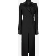 Dolce & Gabbana Men Outerwear Dolce & Gabbana Wool midi dress BLACK IT