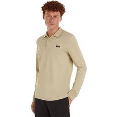 Calvin Klein Two Tone Polo T Shirt Beige