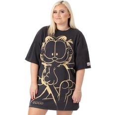 T-Shirt-Kleider Universal Textiles Garfield Übergroßes T-Shirt-Kleid für Damen/Damen