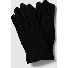 Gant Herre Hansker Gant Classic Suede Gloves Black Svart