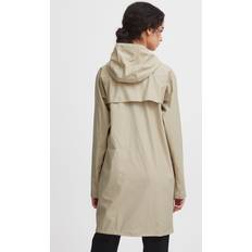 Beige - Damen Regenbekleidung Ichi IHTAZI Regenkleidung Sand Größe für Damen