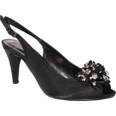 Dame Pumps Lunar Sabrina Court Shoes Black