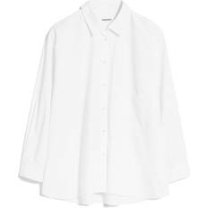 L - Weiß Blusen Armedangels Women's Ealgaa Blouse XL, white