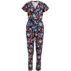 Dame - Polyester Jumpsuits & Overaller Girls On Film Womens/Ladies Aden Wrap Jumpsuit 8 UK Navy