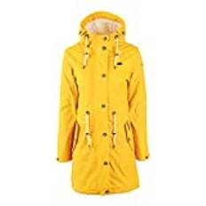 Damen - Gelb Regenbekleidung Schmuddelwedda Regenjacke Gelb Parka für Damen