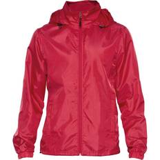 Røde - Unisex Jakker Gildan Hammer Adults Unisex Windwear Jacket Red