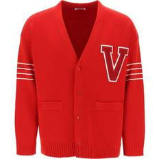 Men - Red Cardigans Valentino Cardigan Men colour Red