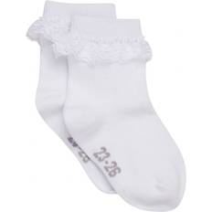 S Undertøy Minymo Babysocken White weiß