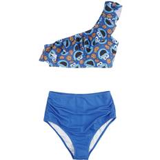 M Bikini-Sets Sesame Street Cookie Universe Bikini-Set blau S, M, L, XL