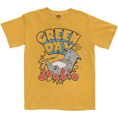 Polyester - Unisex T-skjorter Green Day Dookie Longview T Shirt Orange