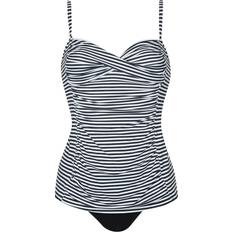 Baumwolle Bademode Sunflair basic tankini-set Schwarz