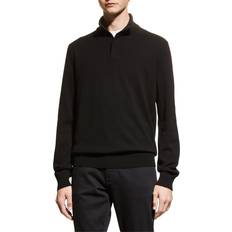 Zegna Men's Black Oasis Cashmere Sweater Black Black