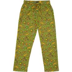 Gule - L Bukser Teenage Mutant Ninja Turtles Mens Lounge Pants Green/Yellow/Multicolour