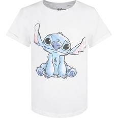 T-skjorter Lilo & Stitch Womens/Ladies T-Shirt White/Blue