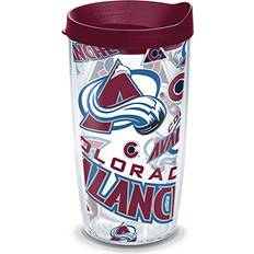 Red Tumblers Tervis 1272262 NHL Colorado Avalanche All Over Tumbler